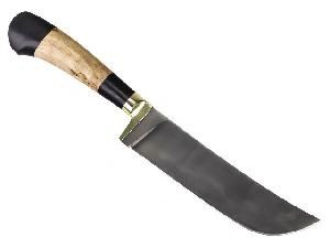 Нож Пчак-1 "Ножеяр" х12мф, (ручка - карельская береза, граб)