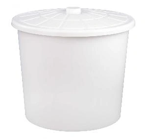 Бак универсальный с крышкой 75 л (белый), Альтернатива М6924