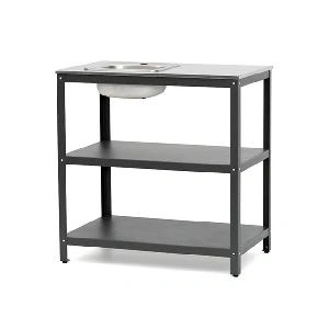 Стол с мойкой Gratar Patio P-02