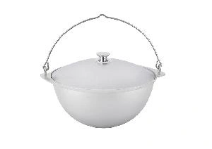 Котел 7 л алюминиевый походный с крышкой Kukmara, кп70