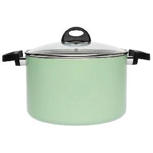 Кастрюля со стеклянной крышкой BergHOFF Eclipse, (светло-зеленый) 6.6 л