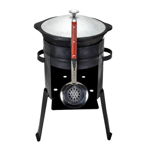 Наборы: печь, казан с крышкой, шумовка