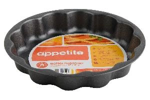 Форма для выпечки кексов, круглая 29х5 см, рифл., ТМ Appetite