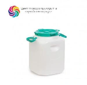 Канистра-бочка для воды 30л (крышка цвет микс), Альтернатива М447