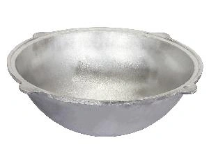 Казан алюминиевый 16 л (круглое дно)