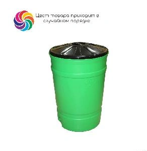 Бочка-бак с крышкой 200 л (цвет микс), Альтернатива М1625