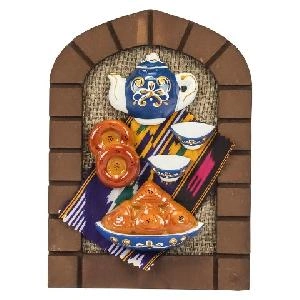 Панно "Дастархан с самсой"