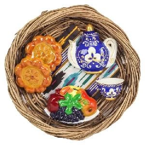 Панно большое "Дастархан с фруктами"