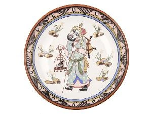 Ляган "Мужчина с клеткой", диаметр 28