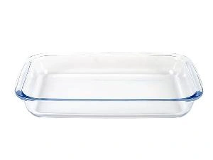 Стеклянная форма для выпечки 2.2 л 34.5х20.5 см