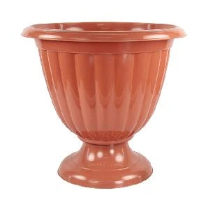 Вазон для цветов Альтернатива "Жасмин" М1558 (коричневый), 41.8х41.8х39.5 см