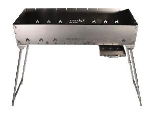 Мангал №12 из холоднокатаной стали 1.5 мм, 70х25х71 см, Kukmara, м16