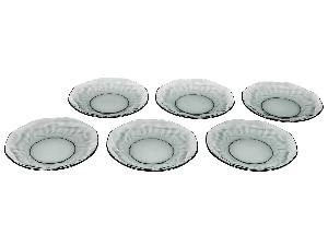 Набор плоских тарелок (6 шт.), BLACK DIAMOND (черный), 23 см