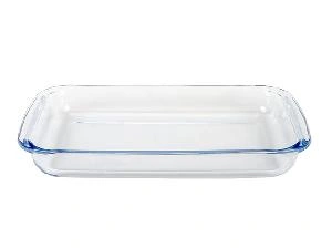 Стеклянная форма для выпечки 3 л 39.5х23.8 см