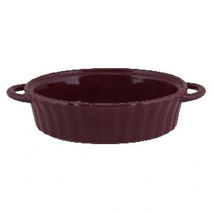 Форма для запекания керамическая (борд.), овальная 33х22х6 см,TM Appetite