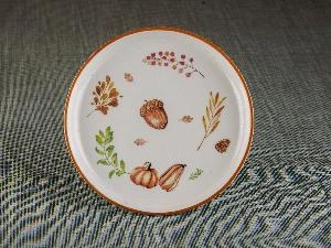 Тарелка керамическая October Line, PLOVER, 20 см