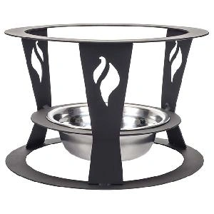 Подставка под садж кованная "Огонек" плазменная резка