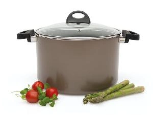 Кастрюля со стеклянной крышкой BergHOFF Eclipse, (серый) 6.6 л