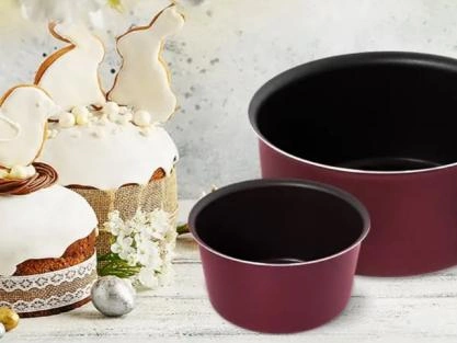 Алюминиевые формы для куличей