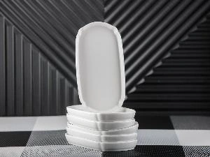 Набор фарфоровых блюд "Лорен" 6 штук, PLOVER, 18 см