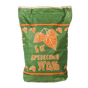 Уголь древесный УгольФорест, 5 кг
