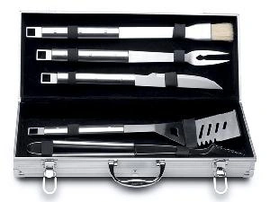 Набор для барбекю в алюминиевом кейсе BergHOFF Cubo, 6 предметов