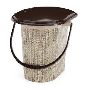 Ведро-туалет Альтернатива "Плетенка-декор" М2329, 17 л Ведро-туалет Альтернатива "Плетенка-декор" М2329, 17 л