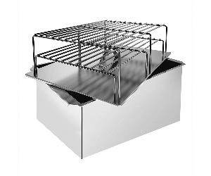 Коптильня Smoky Simple двухъярусная, GRILLUX