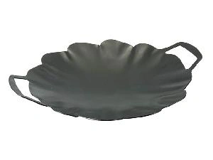 Сковорода Садж "Стальные решения" Волна, вороненый, 35 см