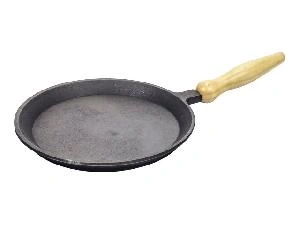 Сковорода чугунная блинная DAVR METALL, 22 см