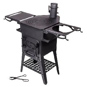 Печь варочно-отопительная "Бизон" Премиум, 36 см