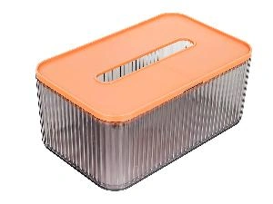 Органайзер для салфеток оранжевый, 20х13х9 см, Plover