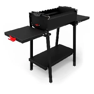 Мангал Крафтикс GRILLVER "Блэк" на подставке