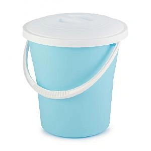 Ведро с ручкой, крышкой Альтернатива М8263 (цвет микс), 12 л