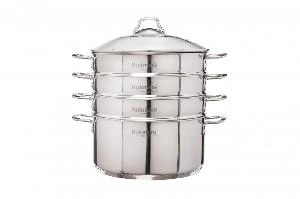 Мантоварка 6 л из нержавеющей стали, 3 секции, ТМ KUKMARA