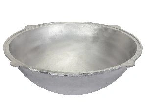 Казан алюминиевый 22,5 л (круглое дно)