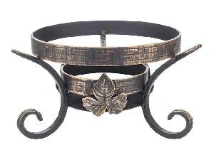 Подставка под садж кованная "Шелковый путь" декор большая
