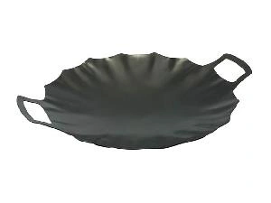 Сковорода Садж "Стальные решения" Ракушка, вороненый, 30 см