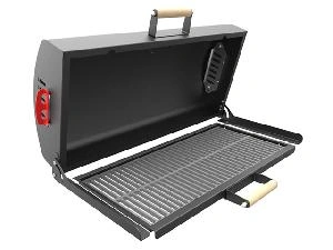 Крышка-гриль GRILLVER (с чугунной решёткой-гриль) для мангалов Редлайнер