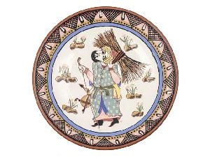 Ляган "Мужчина с вязанкой дров"