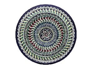 Блюдо Ляган "Риштанская керамика", диаметр 38 см RSN157