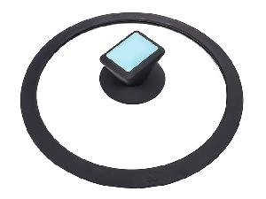 Стеклянная крышка с силиконом PLOVER, 20 см