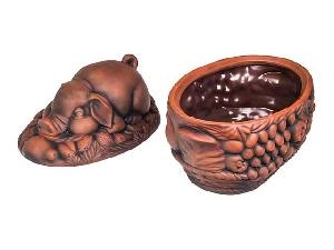 Супник "Славянская Керамика", Свинка, 3.5 л