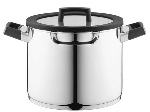 Кастрюля со стеклянной крышкой BergHOFF Downdraft, 8.8  л