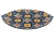 Блюдо Ляган овальный "Риштанская керамика", Узбекистан, диаметр 41 см