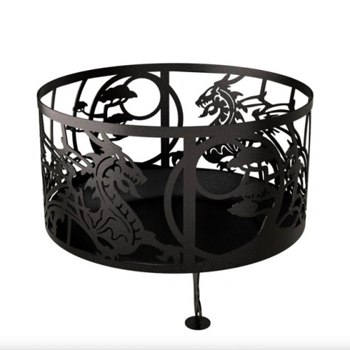 Костровая чаша, Дракон, Завод Палитра, сталь 3 мм