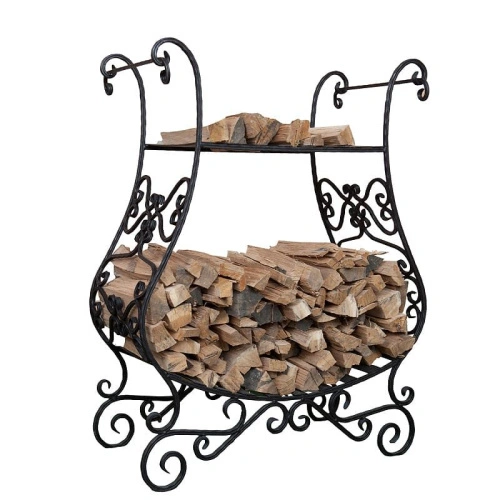 Дровница большая кованая