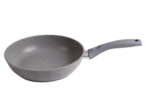 Сковорода 26 см с антипригарным покрытием, Kukmara (Светлый мрамор), смс262а