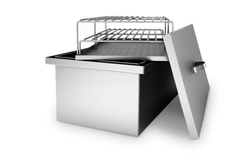 Коптильня Smoky Proof Large двухъярусная с гидрозатвором, GRILLUX