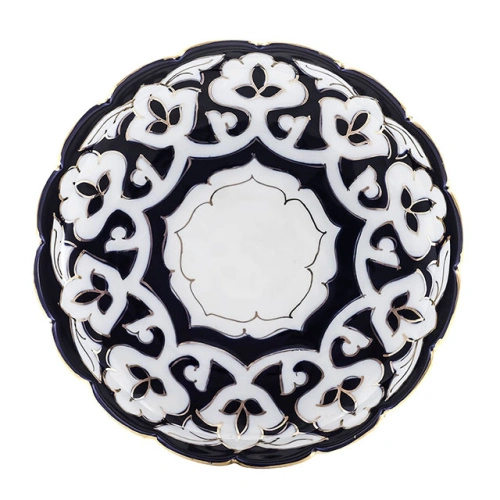 Лагманница Пахта, Turon Porcelain, с золотом, Ø 21 см